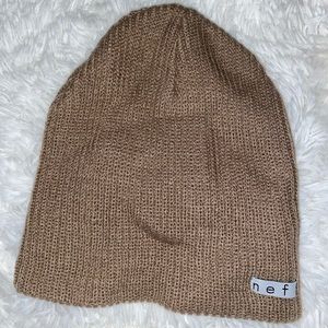 Light Brown Neff Beanie